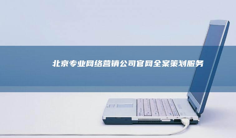 北京专业网络营销公司官网全案策划服务